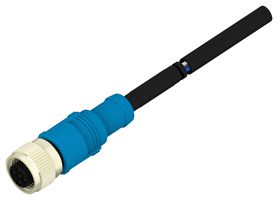 TE CONNECTIVITY T4161310005-003 SENSOR CORD, 5P, M12 RCPT-FREE END, 1.5M