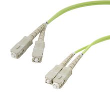L-COM FODSC-OM5-25 FIBRE CORD, SC DUPLEX-SC DUPLEX, MM, 25M