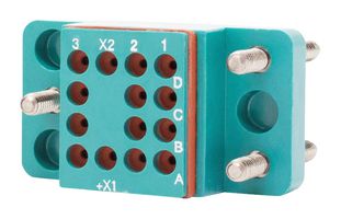 AMPHENOL PCD M12883/44-01S LC RELAY SOCKET, 14 POS, 10A, PANEL