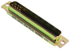 ITT CANNON DCMM13W6P COMBO D-SUB CONN, PLUG, DC-13W6, PANEL