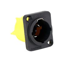 AMPHENOL AUDIO HPT-3-MD. PWR ENTRY CONN, 2P+PE, PLUG, 16A, QC