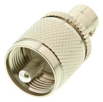 Amphenol Rf 031-28 Rf/coaxial Adapter, Bnc Jack-Uhf Plug