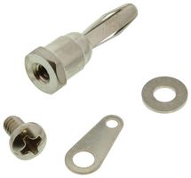 Johnson Cinch Connectivity 108-0753-001 Banana Plug, 15A, Solder Lug