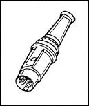 SWITCHCRAFT/CONXALL 05GM5MX CONNECTOR, DIN, PLUG, 5 POSITION