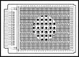 Vector Electronics 4112-5 Pcb Plugboard, 22/44 0.156card Edge