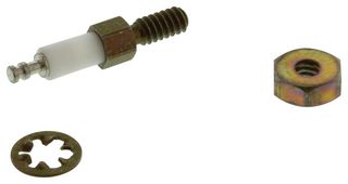 Cambion 570-1503-01-05-19 Terminal, Turret, #4-40, Thread, White