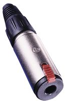 NEUTRIK NJ3FC6.. PHONE CABLE JACK, 1/4, 6.35MM, 3 POLE