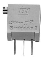 Tt Electronics / Bi Technologies 68WR20KLF Trimmer Potentiometer, 20Kohm 20Turn Through Hole