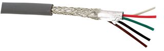 Belden 9945 060100 Shielded Multiconductor Cable, 9 Conductor, 22Awg, 100Ft, 300V