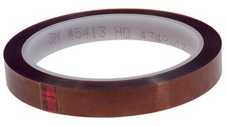 3M 5413 3/4 X 36 YD MASKING TAPE, PI FILM, 108FT X 0.75"
