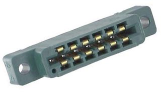 Cooper Interconnect 26-4200-8S. Rack & Panel Connector, Female, 8 Position, Solder