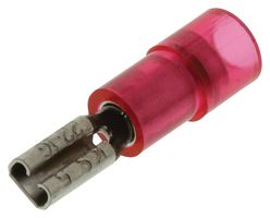 Hoffman Products FNDDF2216T-110A5 Terminal, Female DisConnectorect, 0.11In, Red