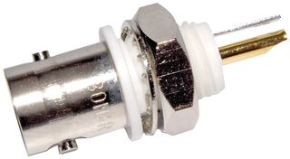 BOMAR INTERCONNECT 326R515 RF/COAXIAL, BNC BULKHEAD JACK, STRAIGHT,