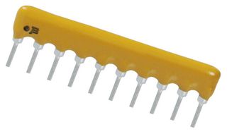 BOURNS 4611X-101-103LF. RESISTOR, BUSSED RESISTOR NETWORK 10, 10