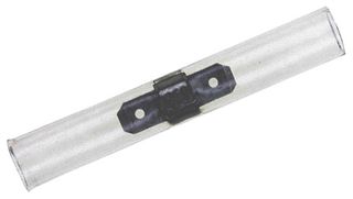 TE CONNECTIVITY - AMP 1-321235-1 TERMINAL, BUTT SPLICE 0.25IN CRIMP CLEAR