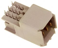 TE CONNECTIVITY - AMP 223961-1 HARD METRIC CONNECTOR, PLUG, 3POS
