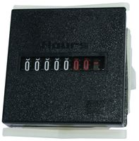EATON CUTLER HAMMER 7-T-65-4848PM-406 HOUR METER, 7-DIGIT, 100VAC TO 130VAC