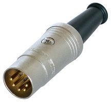 REAN NYS 322G CONNECTOR, DIN, PLUG, 5 POSITION