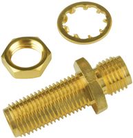 JOHNSON - CINCH CONNECTIVITY 142-0901-401. BULKHEAD ADAPTER, SMA JACK-SMA JACK