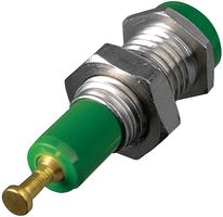 Johnson Cinch Connectivity 105-0204-200 Tip Jack, 5700V, 10A, Green