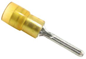 ABB - THOMAS & BETTS TV10-14PT-XV TERMINAL, PIN, CRIMP, YELLOW, 12-10AWG