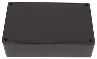 BUD INDUSTRIES CU-3284 ENCLOSURE, UTILITY, PLASTIC, BLACK