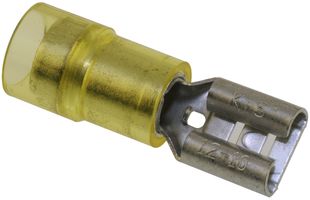 Hoffman Products FNDDF1210T-250A Terminal Female DisConnectorect 0.25In Yellow , Element14