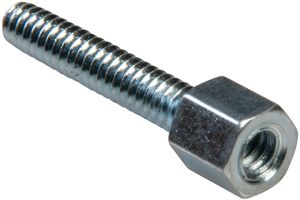 Keystone 7232-5 D Sub Jack Screw, #4-40, 20.62mm