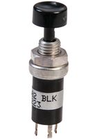 GRAYHILL 46-102 BLK.. SWITCH, PUSHBUTTON, SPDT, 250mA, 220V