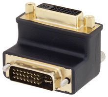 L-COM VIC00006. ADAPTOR, DVI PLUG-RCPT, BLACK