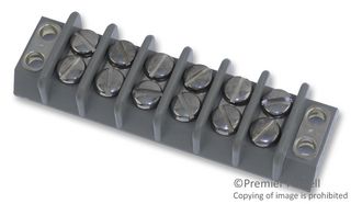MARATHON SPECIAL PRODUCTS 37TB06F TERMINAL BLOCK, PANEL, 9.5MM, 6 POSITION