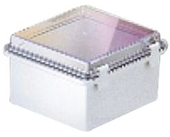 BUD INDUSTRIES NBB-10263 ENCLOSURE, BOX, PLASTIC, GRAY