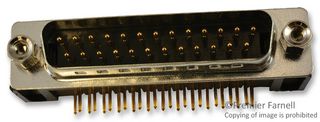 MULTICOMP SPC15315 D SUB CONNECTOR, STANDARD, 25 POSITION,