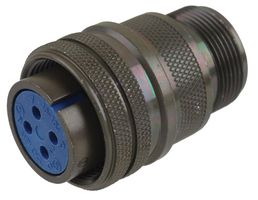 AMPHENOL INDUSTRIAL 97-3106A-18-10S. CIRCULAR CONNECTOR PLUG, SIZE 18, 4 POSI