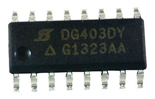 Vishay DG403DY-T1-E3. Analog Switch, Dual, Spdt, Soic-16