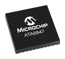 MICROCHIP ATA6847T-3333H/NHXVAO MOTOR DRIV, 3-PHASE BLDC, WFVQFN-EP-40