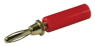 TENMA SPC15192 BANANA PLUG, SCREW, RED