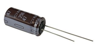 Chemi-Con EKMG250ELL101MF11D Aluminum Electrolytic Capacitor 100Uf, 25V, 20%, Radial , Element14