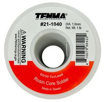 Tenma 21-1040 Solder Wire, 188 Deg, 1mm, 1Lb , Element14