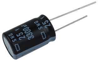 Chemi-Con ESMG250ELL332ML25S Aluminum Electrolytic Capacitor 3300Uf, 25V, 20%, Radial , Element14