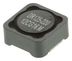 EATON ELECTRONICS DR125-220-R INDUCTOR, SHIELDED, 22UH, 4.71A, SMD