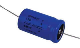 Vishay 53D470F400HJ6 Aluminum Electrolytic Capacitor 47Uf, 400V, 10%, Axial