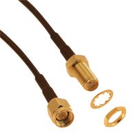 AMPHENOL RF 135110-01-M1.00. RF COAX CABLE, RG316, SMA PLUG-JACK, 1M,