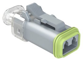 AMPHENOL SINE/TUCHEL AT06-2S-LED12VR1. AUTOMOTIVE HOUSING, PLUG, 2POS, 13A