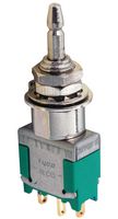 TE CONNECTIVITY - ALCOSWITCH MPA206R SWITCH, PUSHBUTTON, DPDT, 6A, 250V
