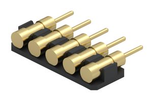 MILL-MAX 328-10-105-40-020001 CONNECTOR, HEADER, 5POS, 1ROW, 2.54MM
