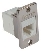 L-COM ECF504-C5-MINI ADAPTOR, 8POS, CAT5E, RJ45 JACK-JACK