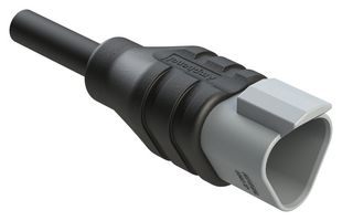 AMPHENOL SINE/TUCHEL AT04GY-3P-N-TPE-M1 CABLE ASSY, 3P PLUG-FREE END, 1M