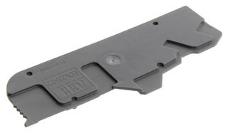 TE CONNECTIVITY - ENTRELEC 1SNK805910R0000 END SECTION COVER, GREY, TERMINAL BLOCK