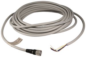 OMRON STI F39-JG3A-D SENSOR CORD, 8P M12 RCPT-FREE END, 3M